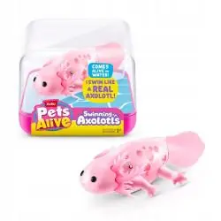 PETS ALIVE AKSOLOTL RÓŻOWY PŁYWAJĄCY INTERAKTYWNA ZABAWKA WODNA 3+