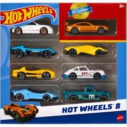 HOT WHEELS ZESTAW 8 SAMOCHODZIKÓW 1:64 MATTEL 3+