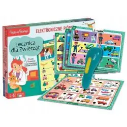 MÓWIĄCE PIÓRO LECZNICA DLA ZWIERZĄT 500 PYTAŃ GRA EDUKACYJNA 4-6 LAT