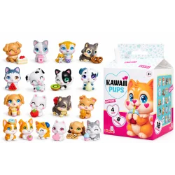 KAWAII PUPS 4 FIGURKI PIESKÓW Z AKCESORIAMI SIMBA 3+