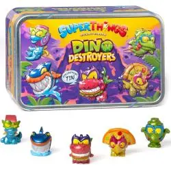 SUPERTHINGS DINO DESTROYERS ZESTAW 5 FIGUREK W METALOWEJ PUSZCE