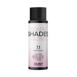 TONER DO WŁOSÓW NABŁYSZCZAJĄCY COLOR SHADES 7.1 60 ML DUSY PROFESSIONAL