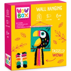 WOW BOX TUKAN ZESTAW KREATYWNY DEKORACJA ŚCIENNA 6+