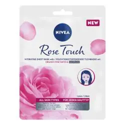 ROSE TOUCH INTENSYWNIE NAWILŻAJĄCA MASKA DO TWARZY W PŁACHCIE NIVEA