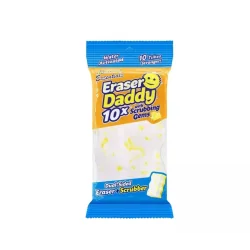 SCRUB DADDY ERASER DADDY MAGICZNA GĄBKA MELAMINOWA DWUSTRONNA