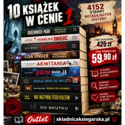 10 KSIĄŻEK W CENIE 1 – PAKA KSIĄŻKOMANIAKA | 4152 STRONY ZBRODNI, NAPIĘCIA I TRUE CRIME
