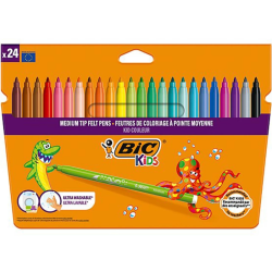 FLAMASTRY COULEUR 24 KOLORY BIC KIDS II GATUNEK