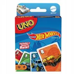 UNO HOT WHEELS GRA KARCIANA MATTEL 7+