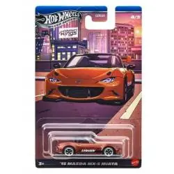 HOT WHEELS MAZDA MX-5 MIATA SAMOCHÓD WYŚCIGOWY MATTEL 3+