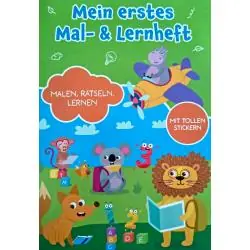 MEIN ERSTES MAL- & LERNHEFT