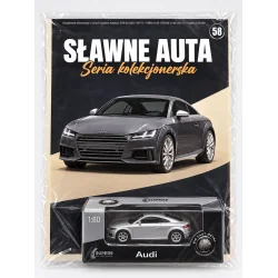 AUDI TT. SŁAWNE AUTA 58 EDYCJA KOLEKCJONERSKA
