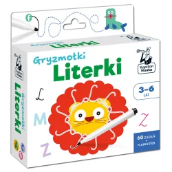 GRYZMOŁKI LITERKI ĆWICZENIA GRAFOMOTORYCZNE KAPITAN NAUKA