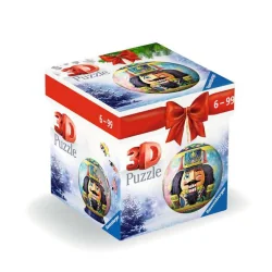 PUZZLE KULA 3D DZIADEK DO ORZECHÓW 55 ELEMENTÓW 6+