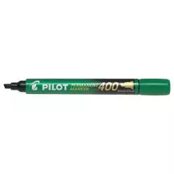 MARKER PERMANENTNY ZIELONY ŚCIĘTA KOŃCÓWKA PILOT SCA-400