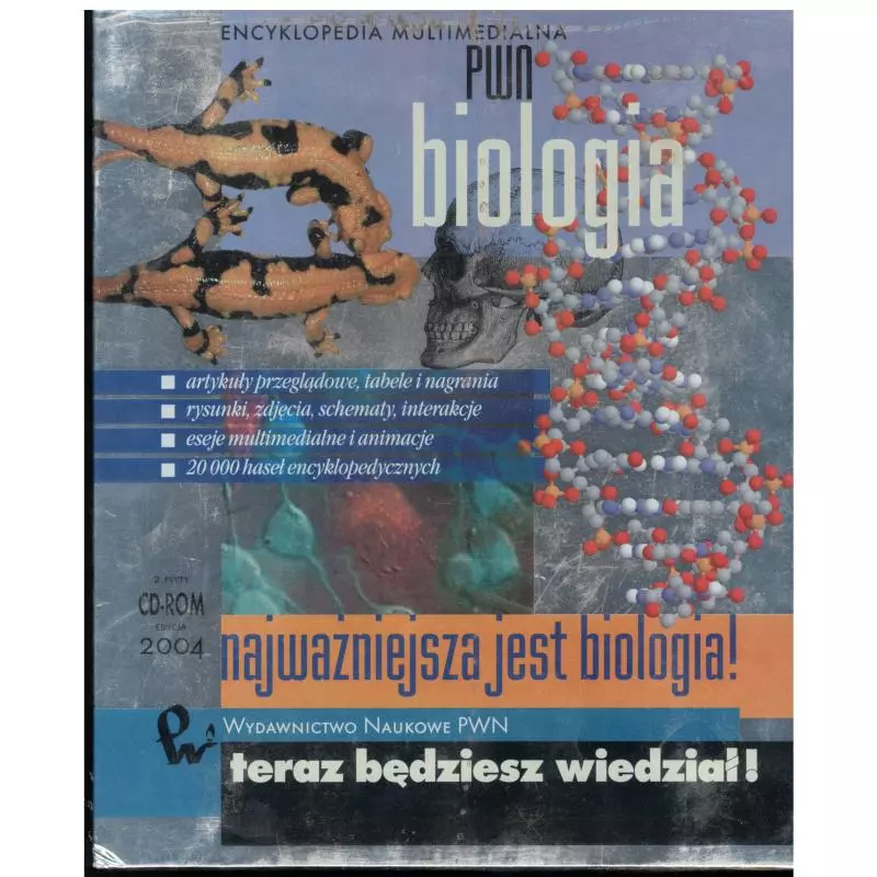 BIOLOGIA ENCYKLOPEDIA MULTIMEDIALNA (CD ROM)
