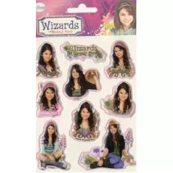 NAKLEJKI WYPUKŁE PUFFY CZARODZIEJE Z WAVERLY PLACE DISNEY