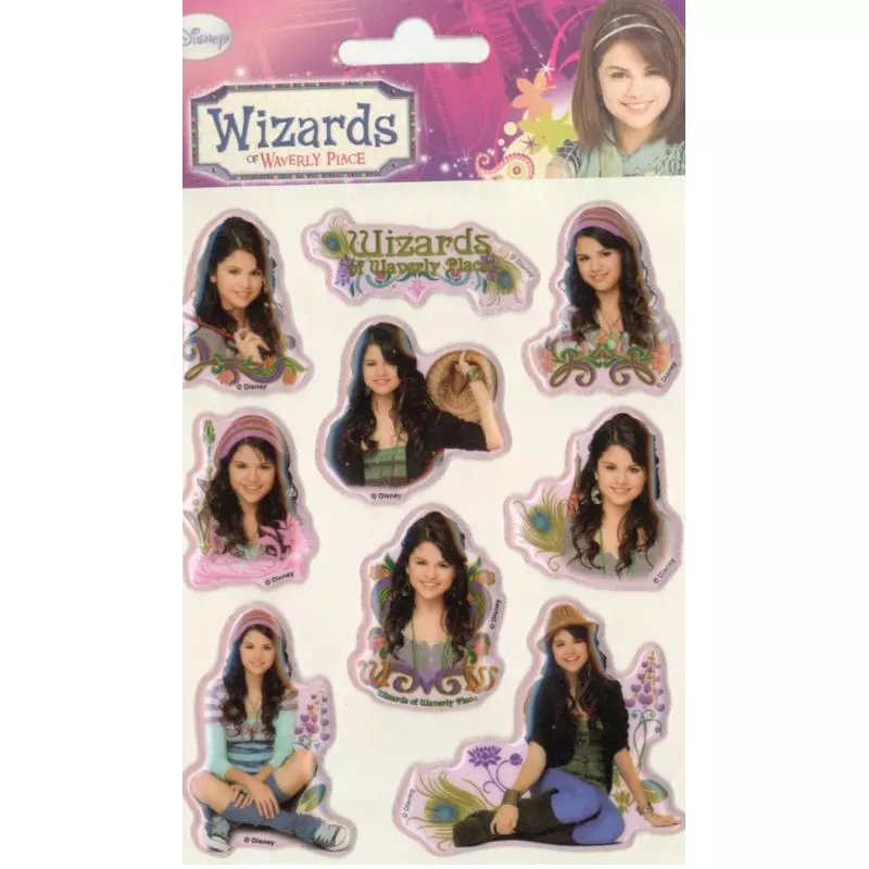 NAKLEJKI WYPUKŁE PUFFY CZARODZIEJE Z WAVERLY PLACE DISNEY