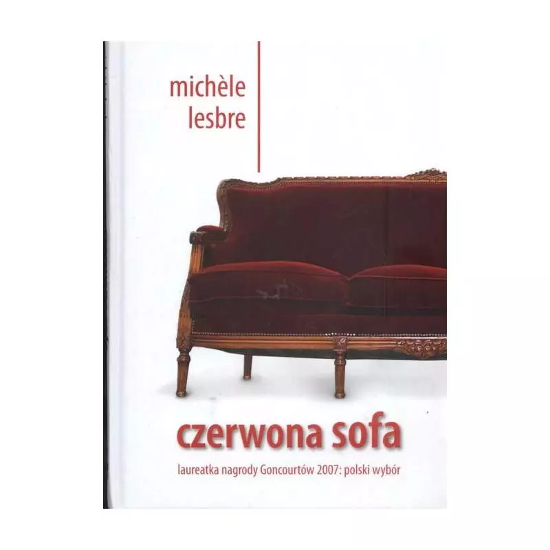 CZERWONA SOFA Michele Lesbre - Sonia Draga