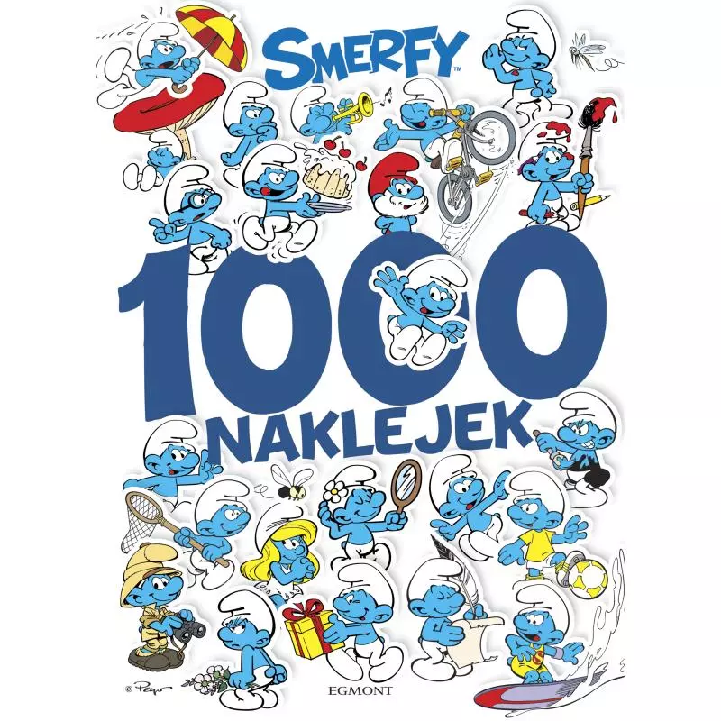 SMERFY 1000 NAKLEJEK Marta Jamrógiewicz - Egmont