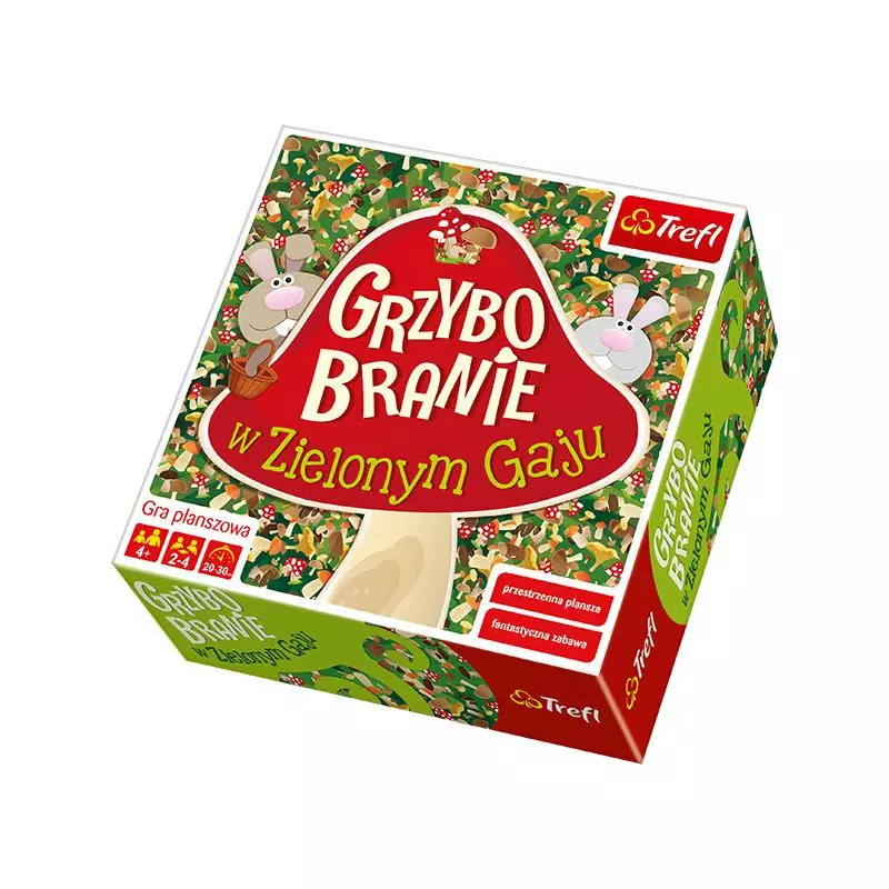 GRZYBOBRANIE W ZIELONYM GAJU GRA PLANSZOWA 4+ - Trefl