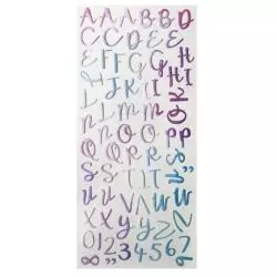 ALFABET LITERY SAMOPRZYLEPNE 112 ELEMENTÓW 