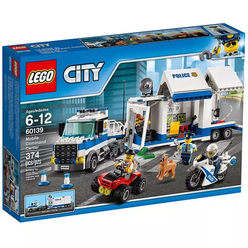 MOBILNE CENTRUM DOWODZENIA LEGO CITY 60139