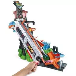 HOT WHEELS CITY MEGAMYJNIA ATAK KROKODYLA FTB67 5+