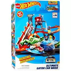 HOT WHEELS CITY MEGAMYJNIA ATAK KROKODYLA FTB67 5+