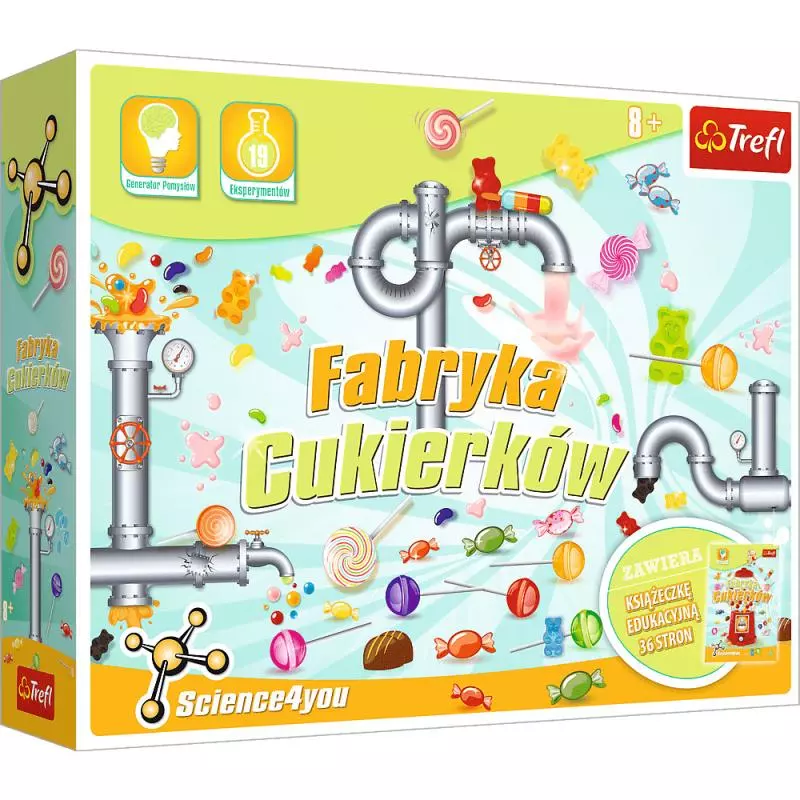 FABRYKA CUKIERKÓW ZESTAW KREATYWNY 8+