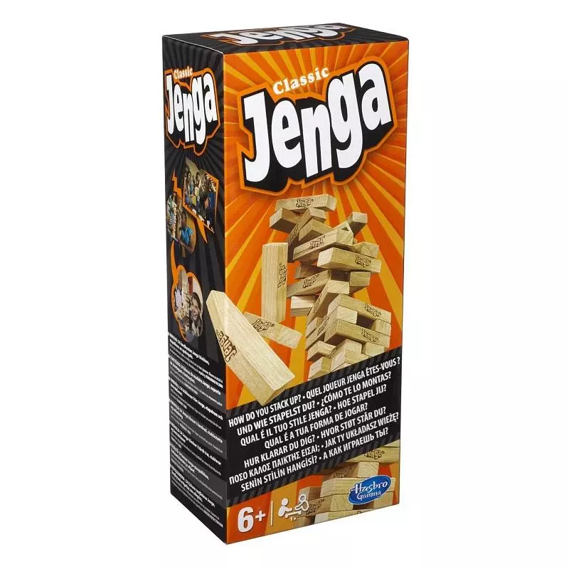 JENGA GRA ZRĘCZNOSCIOWA 6+ 