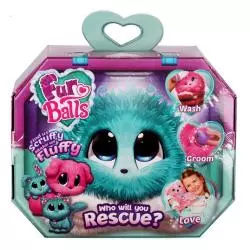 FUR BALLS AQUA TAJEMNICZE ZWIERZĄTKO NIESPODZIANKA TURKUSOWE 3+