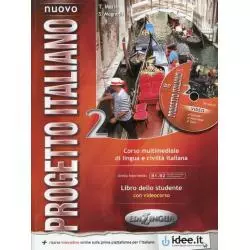 NUOVO PROGETTO ITALIANO 2 PODRĘCZNIK + DVD ROOM Sandro Magnelli Telis Marin