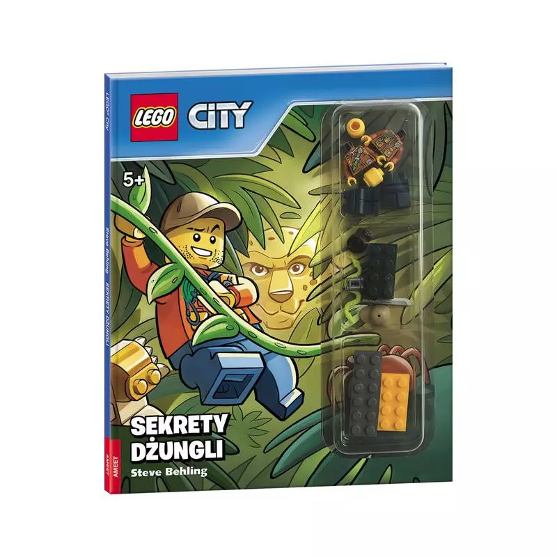 LEGO CITY SEKRETY DŹUNGLI + FIGURKA - Ameet