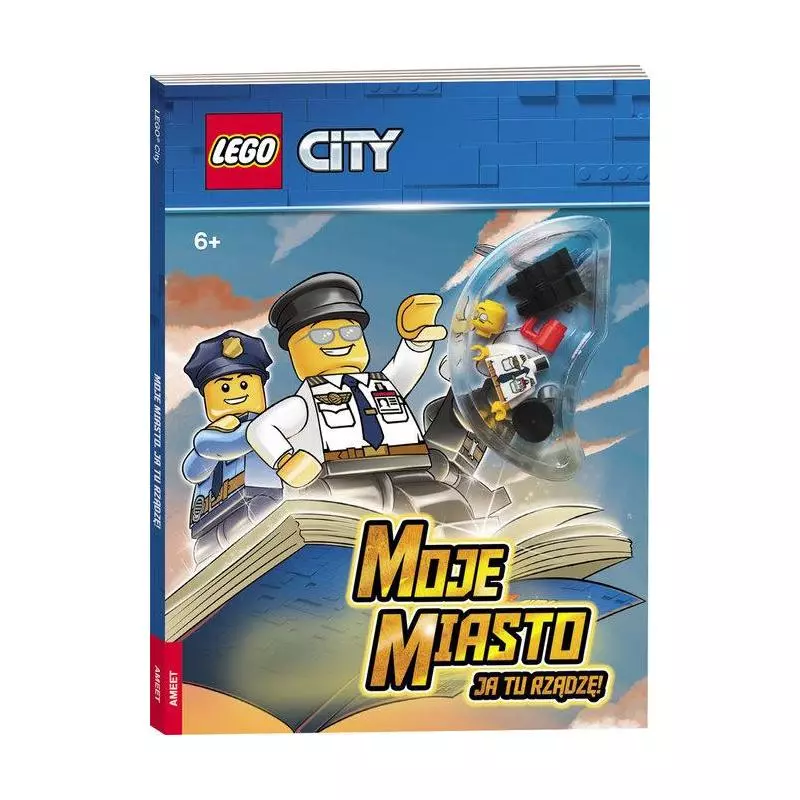 MOJE MIASTO JA TU RZĄDZĘ LEGO CITY 6+ FIGURKA