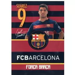 ZESZYT A5/16 KARTEK W POTRÓJNĄ LINIĘ FC BARCELONA BARCA FAN 4 