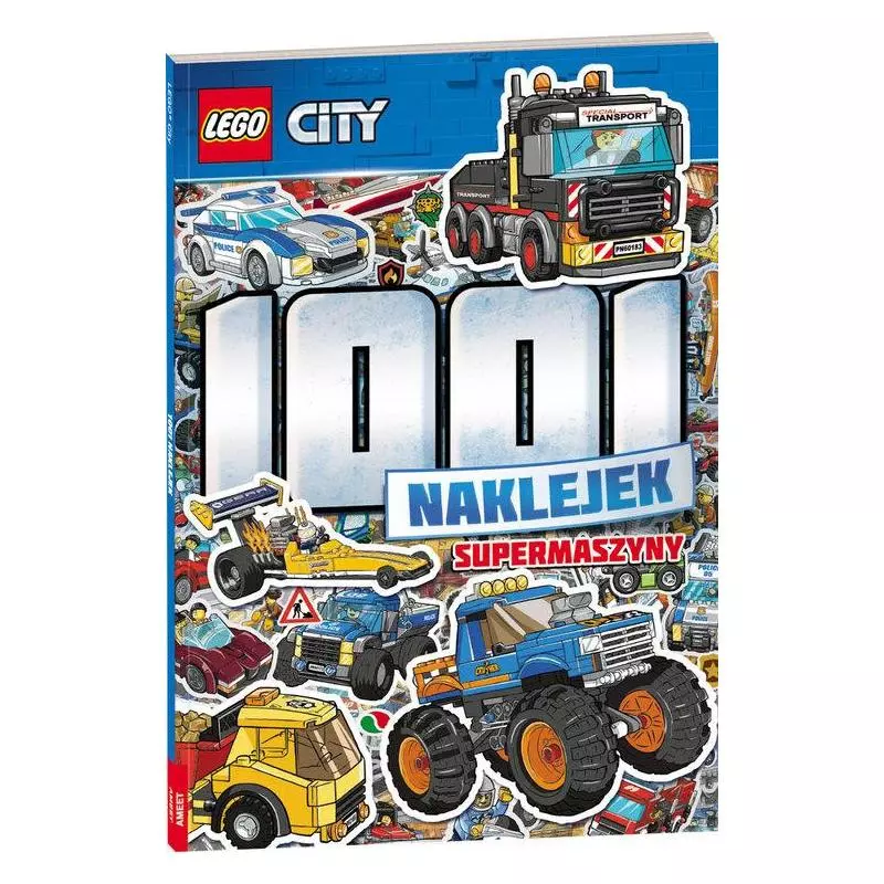 LEGO CITY 1001 NAKLEJEK SUPERMASZYNY 5+ - Ameet