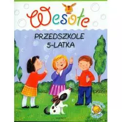 WESOŁE PRZEDSZKOLE 5-LATKA MÓJ ELEMENTARZ Z NAKLEJKAMI 