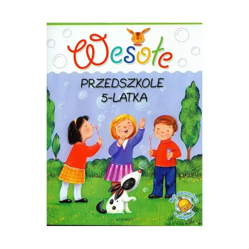 WESOŁE PRZEDSZKOLE 5-LATKA MÓJ ELEMENTARZ Z NAKLEJKAMI 