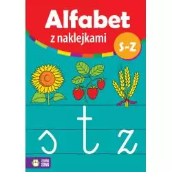 ALFABET Z NAKLEJKAMI S-Z - Zielona Sowa