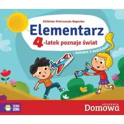 DOMOWA AKADEMIA ELEMENTARZ 4-LATEK POZNAJE ŚWIAT Elżbieta Pietruczuk-Bogucka - Zielona Sowa