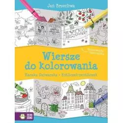 JAN BRZECHWA WIERSZE DO KOLOROWANIA KACZKA DZIWACZKA ENTLICZEK-PENTLICZEK 4+ - Zielona Sowa