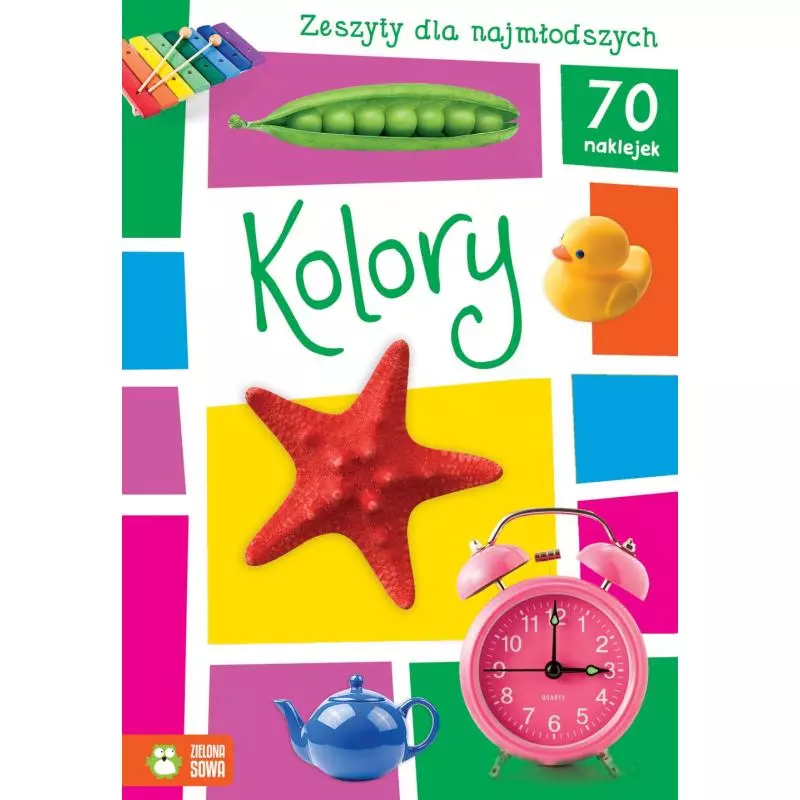 ZESZYTY DLA NAJMŁODSZYCH KOLORY 1+ - Zielona Sowa