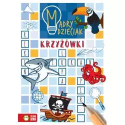 KRZYŻÓWKI. MĄDRY DZIECIAK 6+ - Zielona Sowa
