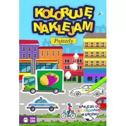 KOLORUJĘ I NAKLEJAM POJAZDY - Zielona Sowa