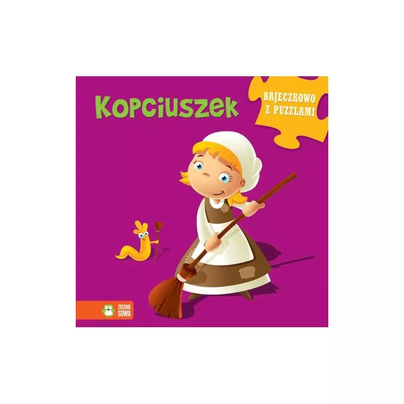 KOPCIUSZEK BAJECZKOWO Z PUZZLAMI 1+ - Zielona Sowa KOPCIUSZEK BAJECZKOWO Z PUZZLAMI 1+ - Zielona Sowa
