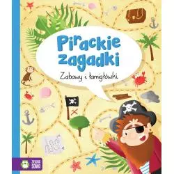 ZABAWY I ŁAMIGŁÓWKI PIRACKIE ZAGADKI 4+ - Zielona Sowa