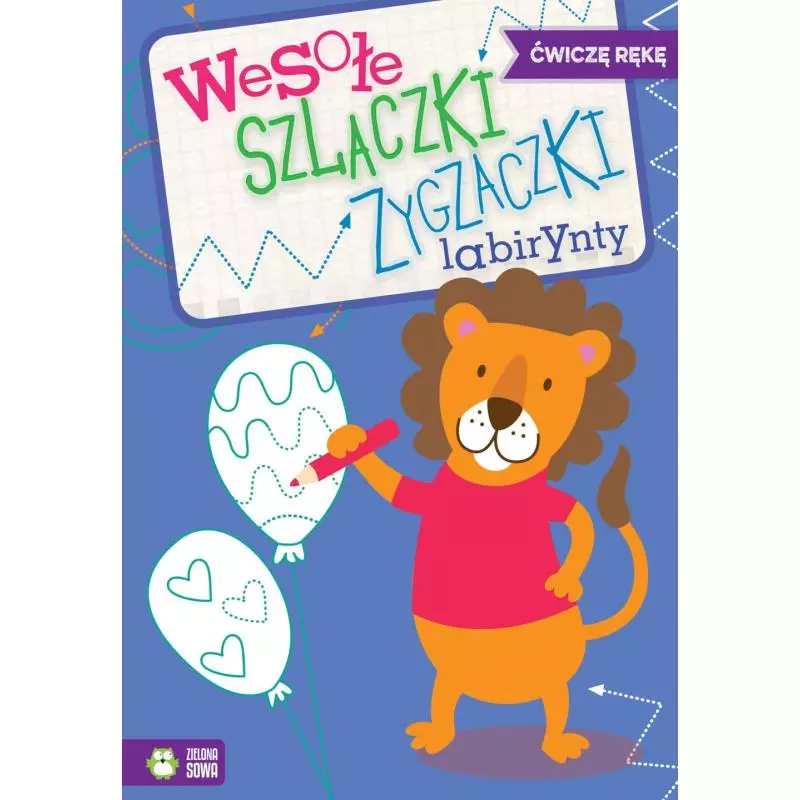 WESOŁE SZLACZKI ZYGZACZKI LABIRYNTY 4+ - Zielona Sowa