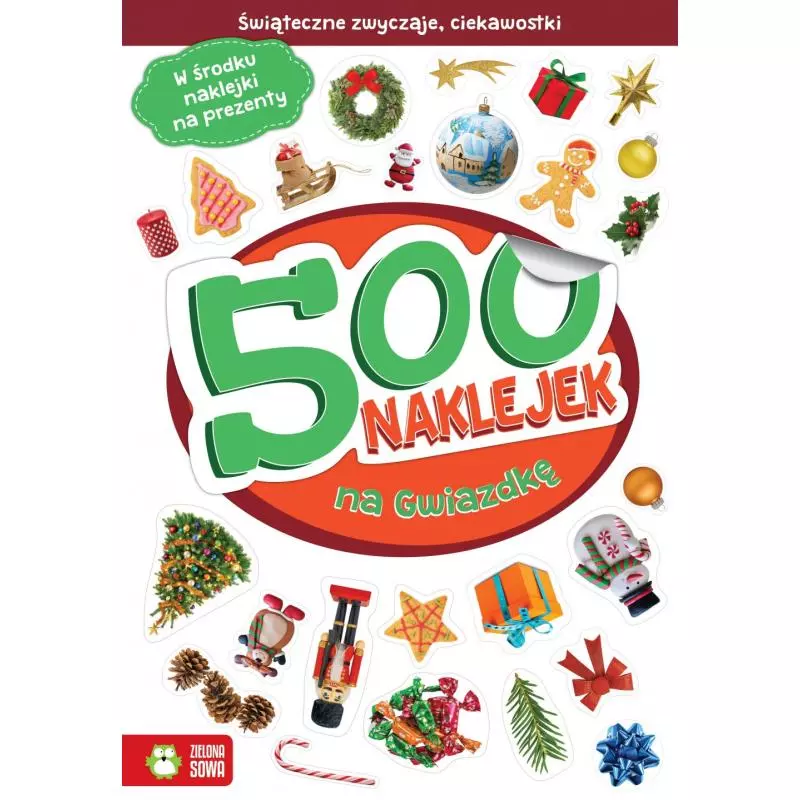 500 NAKLEJEK NA GWIAZDKĘ Barbara Supeł 6+ - Zielona Sowa