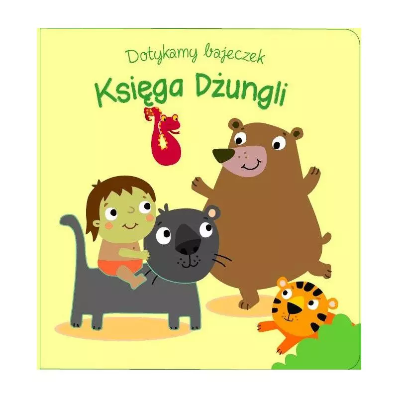 KSIĘGA DŻUNGLI. DOTYKAMY BAJECZEK - Yoyo Books