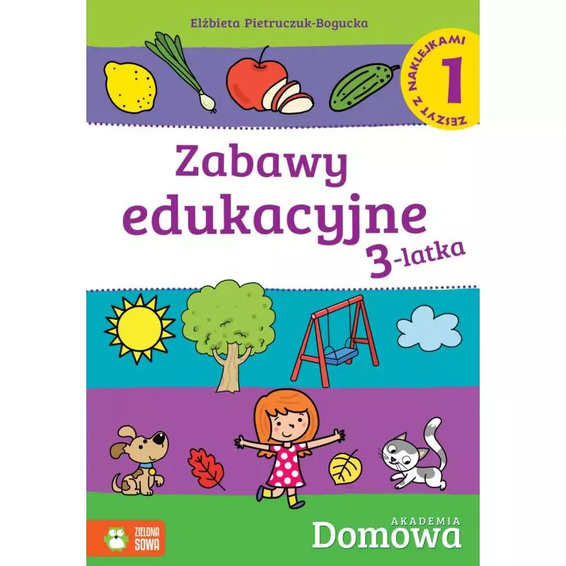 ZABAWY EDUKACYJNE 3-LATKA - DOMOWA AKADEMIA - Zielona Sowa
